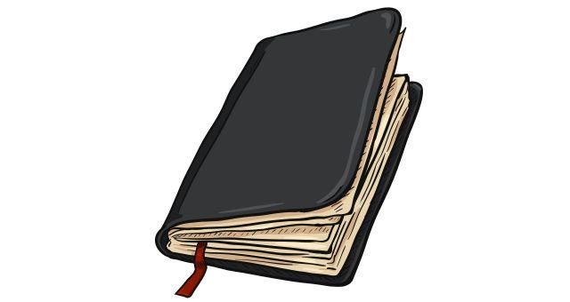 illustratie van een dagboek